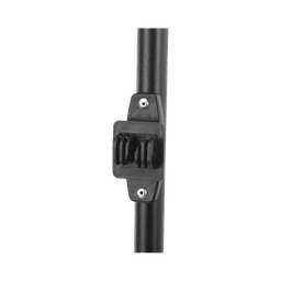 Poste de Paso para Cerca Eléctrica / Tubo de Acero Galvanizado / 6 Aisladores / 1.4 m (4.6 ft) / Diámetro 25 mm (1 in) / Acabado Negro