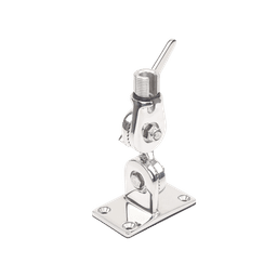 Montaje rotativo de acero inoxidable, 4 posiciones, rosca estándar 1”-14 