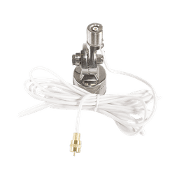 Montaje rotativo de acero inoxidable en riel de 4 posiciones fácil de instalar para antenas QuickConnect QC-3, QC-4 y QC-8