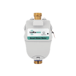 FLUJOMETRO DE AGUA  LORAWAN® PARA TUBERIA DE 3/4 PULGADA CON VALVULA DE CORTE DE FLUJO