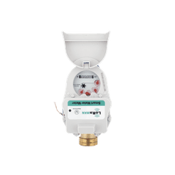 FLUJOMETRO DE AGUA  LORAWAN® PARA TUBERIA DE 1 PULGADA CON VALVULA DE CORTE DE FUJO