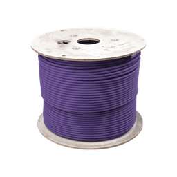 Bobina de Cable U/UTP de 4 pares, Z-MAX, Cat6A, Soporte de Aplicaciones 10GBase-T, LS0H, Color Violeta, 305m