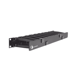 Organizador de Cable Horizontal RouteIT, Sencillo, Para Rack de 19in, 4in de profundidad, 1UR