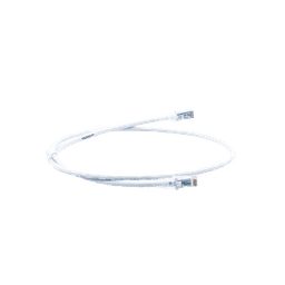 Patch Cord MC6 Modular Cat6 UTP, CM/LS0H, 3ft, Color Blanco, Versión Bulk (Sin Empaque Individual)