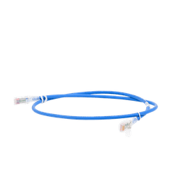 Patch Cord MC6 Modular Cat6 UTP, CM/LS0H, 3ft, Color Azul, Versión Bulk (Sin Empaque Individual)