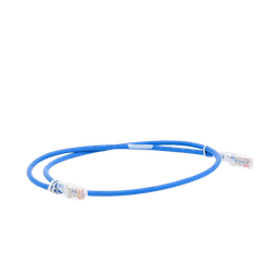 Patch Cord MC6 Modular Cat6 UTP, CM/LS0H, 3ft, Color Azul, Versión Bulk (Sin Empaque Individual)