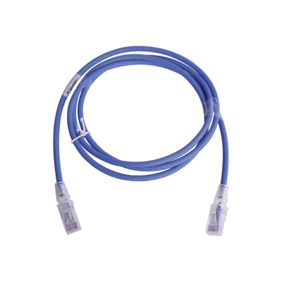 Patch Cord MC6 Modular Cat6 UTP, CM/LS0H, 5ft, Color Azul