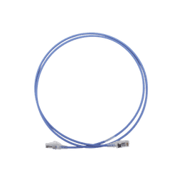 Patch Cord MC6 Modular Cat6 UTP, CM/LS0H, 5ft, Color Azul, Diámetro Reducido (28AWG)