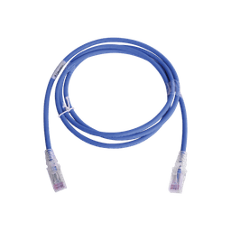 Patch Cord MC6 Modular Cat6 UTP, CM/LS0H, 5ft, Color Azul, Versión Bulk (Sin Empaque Individual)