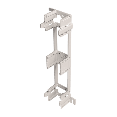 Bracket para Montaje de Regleta S66, Acepta 1 regleta M150, 6 conectores de 25 pares