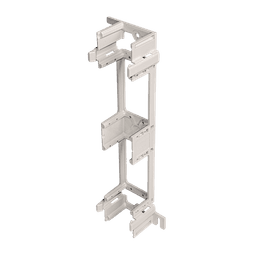 Bracket para Montaje de Regleta S66, Acepta 1 regleta M150, 6 conectores de 25 pares