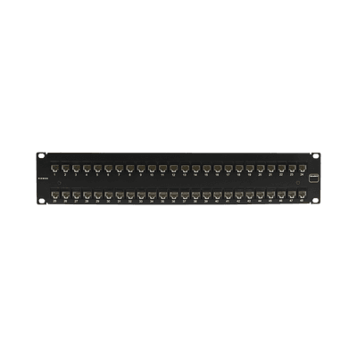 Patch Panel UltraMAX. UTP, Precargado con Jacks Cat5e, 48 Puertos, Plano, 2U