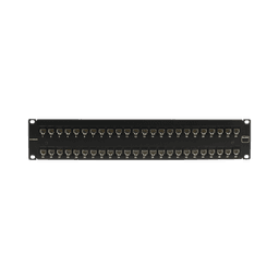 Patch Panel UltraMAX. UTP, Precargado con Jacks Cat5e, 48 Puertos, Plano, 2U