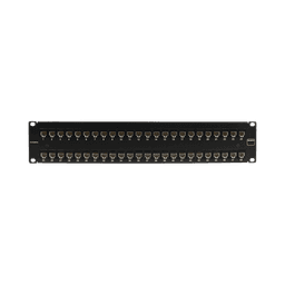 Patch Panel UltraMAX. UTP, Precargado con Jacks Cat6, 48 Puertos, Plano, 2U