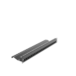 Patch Panel UTP Z-MAX de 24 puertos, Precargado con Jacks Categoría 6, Plano, 1UR