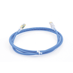 Patch Cord Z-MAX Cat6A UTP, CM, 5ft, Color Azul, Versión Bulk (Sin Empaque Individual)