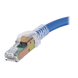 Patch Cord Z-MAX Cat6A UTP, CM/LS0H, 7ft, Color Azul