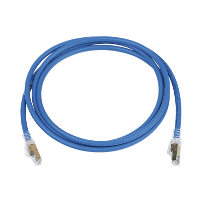 Patch Cord Z-MAX Cat6A UTP, CM/LS0H, 7ft, Color Azul