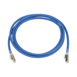 Patch Cord Z-MAX Cat6A UTP, CM/LS0H, 7ft, Color Azul