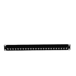 Patch Panel Z-MAX, de 24 puertos, Modular (vacío), Plano, 1UR