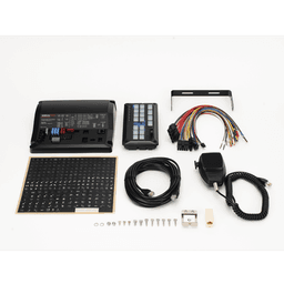 Sirena Vehicular / 200W / Amplificador Clase D / 19 Botones / 12 Salidas de Relé / USB Tipo C / Programable