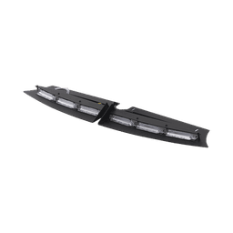 Barra de Luces Interior Tipo Visera / 43 Patrones de Advertencia / LED Monocromo y Bicolor / SAE J595 Clase 1 / Cableado 365 cm (143.7 in) / Compatible Ford Police Interceptor 2020+