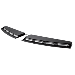 Barra de luces para interior tipo visera, SAE, 12 Vcc, Soporte Universal