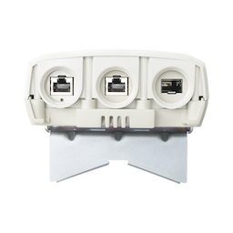 UNIDAD TERMINAL MULTIPUNTO TU™ SERIE MULTIHAUL , 90º, 100 MBPS, 2 X RJ-45, 1 X SFP, IP67, MONTAJE Y POE INCLUIDOS 