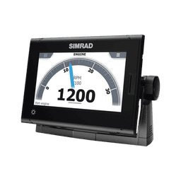 Instrumento Náutico Simrad I3007 / Pantalla a Color 7 Pulgadas / Control Táctil / Hasta 8 Funciones Simultáneas / Compatible con NMEA 2000 y NMEA 0183 / Aprobado IMO / Indicador de Ángulo de Timón / Indicador
