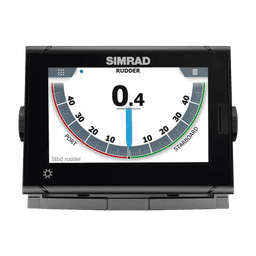 Instrumento Náutico Simrad I3007 / Pantalla a Color 7 Pulgadas / Control Táctil / Hasta 8 Funciones Simultáneas / Compatible con NMEA 2000 y NMEA 0183 / Aprobado IMO / Indicador de Ángulo de Timón / Indicador