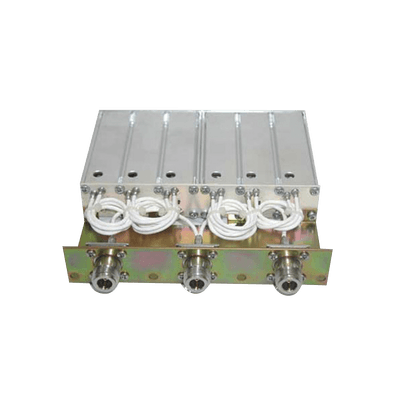 Duplexer Móvil para 148-160 MHz,  6 Cavidades, 4.5 a 10 MHz de Sep., 50 Watt, Conectores N Hembras, .