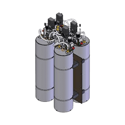 Combinador SINCLAIR, 4 Canales, 148-174 MHz, Cav. de 7", Montaje Rack 19", 125 Watt, N Hembras.