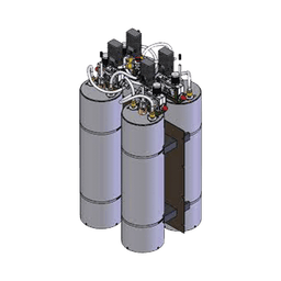 Combinador SINCLAIR, 4 Canales, 148-174 MHz, Cav. de 7", Montaje Rack 19", 125 Watt, N Hembras.