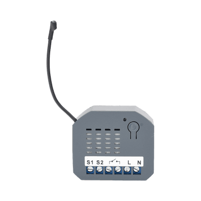 (ZWAVE) Micro modulo On/Off , para 1 circuito, doble control