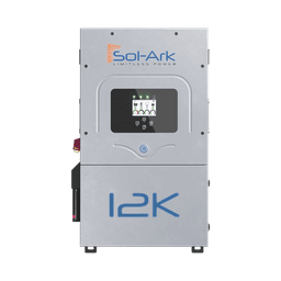 Inversor Hibrido SOL-ARK, 12 Kw, 220 Vcc, Fase Dividida, WIFI incluido, IP65, Entrada de Baterías a 48 Vcc