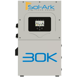 Inversor Hibrido Interactivo SOL-ARK, 30 Kw, 220 Vcc, 3 Fases,  WIFI incluido, IP65, 160-500 Vcc baterias 