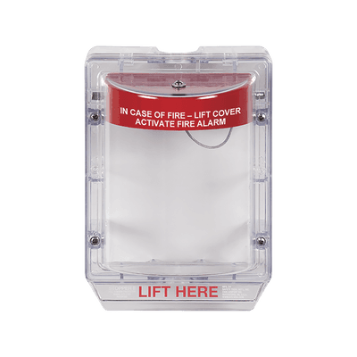 Protector para Estación de Jalón, con Espaciador, Texto en Ingles