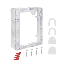 Espaciador de conducto con marco - Transparente para la serie Stopper