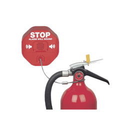 Alarma Para Extintores De Incendio Serie Theft Stopper®, Evita Robo y Mal Uso. Con bocina a 12Vcd