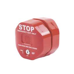 Alarma multifunción Exit Stopper® con bocina remota, para puertas dobles 