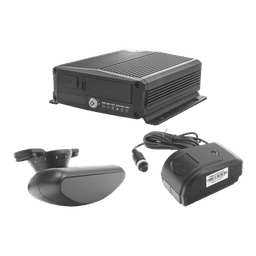 Kit MDVR con IA / 4 Canales AHD 2 MP / SSD M.2 / H.265 / ADAS / DSM / 4G GPS Wi-Fi