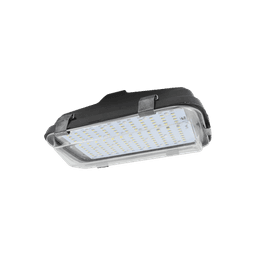 Luminaria LED  para alumbrado publico de 45 watts de 12/24 Vcc incluye tempocontrolador, 5040 Lm