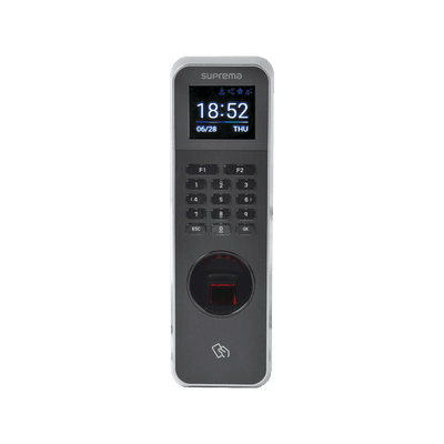 Lector de Huella IP67 Con Teclado y Lector de Tarjetas RFIDNFC y  (125kHz EM, HID Prox &13.56Mhz MIFARE, MIFARE Plus, DESFire/EV1, FeliCa, iCLASS SE/SR),NFC y BLUETOOTH, Uso para Control de Acceso y Asistencia