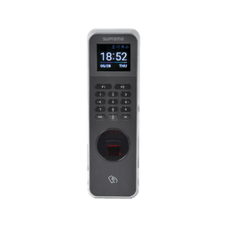 Lector de Huella IP67 Con Teclado y Lector de Tarjetas RFIDNFC y  (125kHz EM, HID Prox &13.56Mhz MIFARE, MIFARE Plus, DESFire/EV1, FeliCa, iCLASS SE/SR),NFC y BLUETOOTH, Certificado FBI PIV