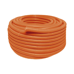 Manguera flexible Reforzada 1" x 50 m /Polietileno Alta Densidad HDPE/ Sin guía /Resistente a Intemperie.