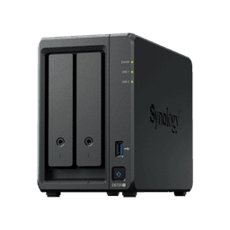 NAS Synology DiskStation DS725+ | 2 Bahías | Expandible hasta 7 Unidades | 2 Ranuras M.2 NVMe | Puerto 2.5GbE | Rendimiento 276 MB/s Lectura y 224 MB/s Escritura | Compatible con Unidad de Expansión DX525.