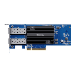 Adaptador de Red SFP+ de 10 GbE de Doble Puerto | Compatible con Synology | PCIe 3.0 x8 | Link Aggregation | Jumbo Frame 9 KB | Garantía de 5 Años.