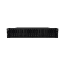 Servidor All-Flash Synology FlashStation FS6400 | 24 Bahías SAS-SATA | Dual Intel Xeon Silver 4110 | 32GB DDR4 ECC RDIMM | 10GbE | Escalable hasta 72 Unidades | Garantía de 5 Años.