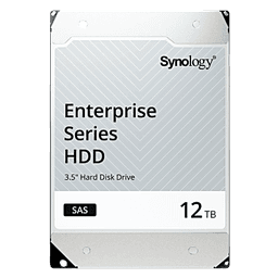 Disco Duro SAS Enterprise 3.5" HAS531012T / 12TB Capacidad / SAS 12Gb/s / 7200 RPM / Caché 256B / MTBF 2.5M Horas / Carga de Trabajo 550TB/año / Caché de Escritura Persistente