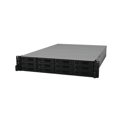 Servidor NAS para rack de 12 bahías / Expandible a 24 bahías / Hasta 384 TB